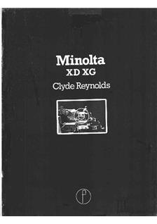 Minolta XG 1 manual. Camera Instructions.